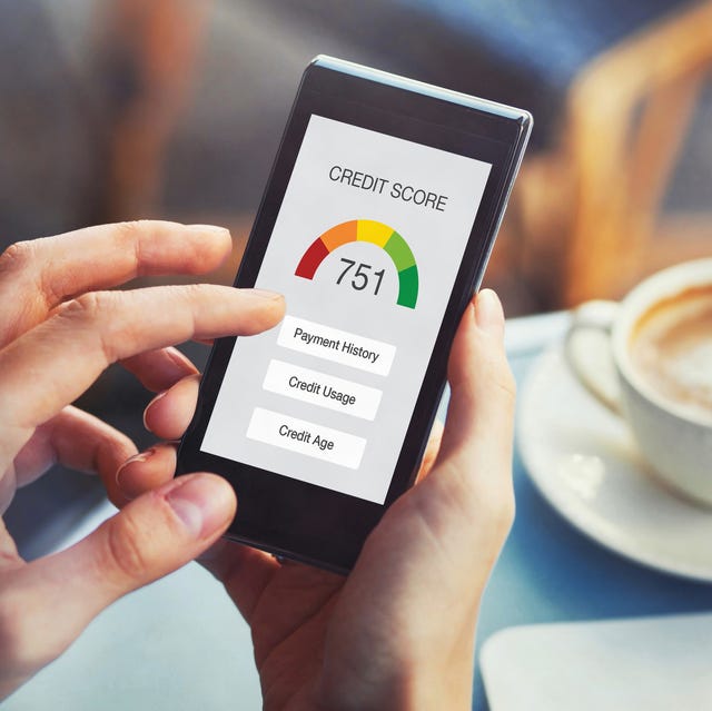 credit score concept on the screen of smartphone credit score concept on the screen of smartphone, take credit