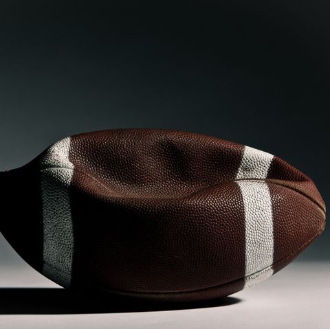 Deflated american football