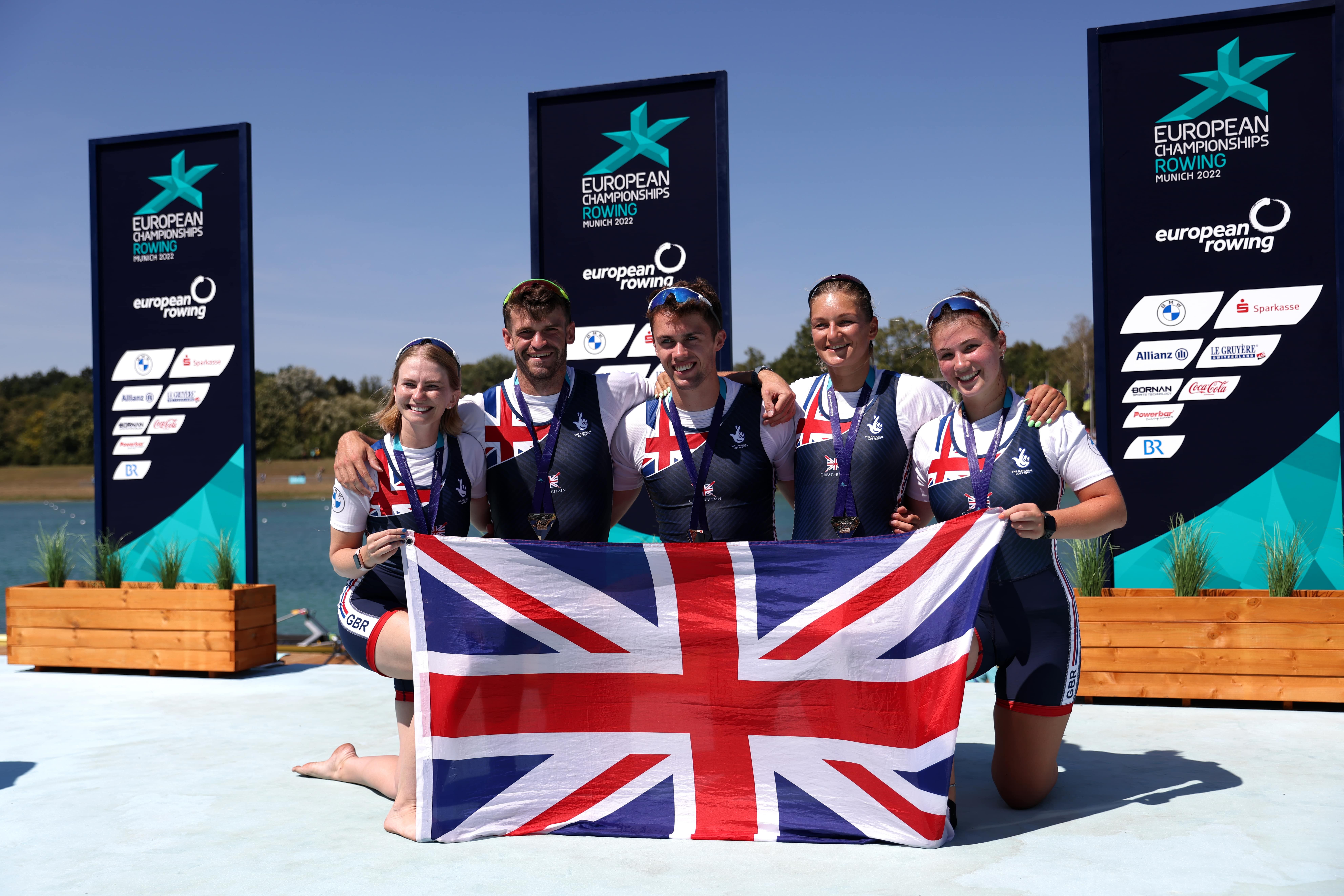 Strong opening session from GB at Europeans - British Rowing