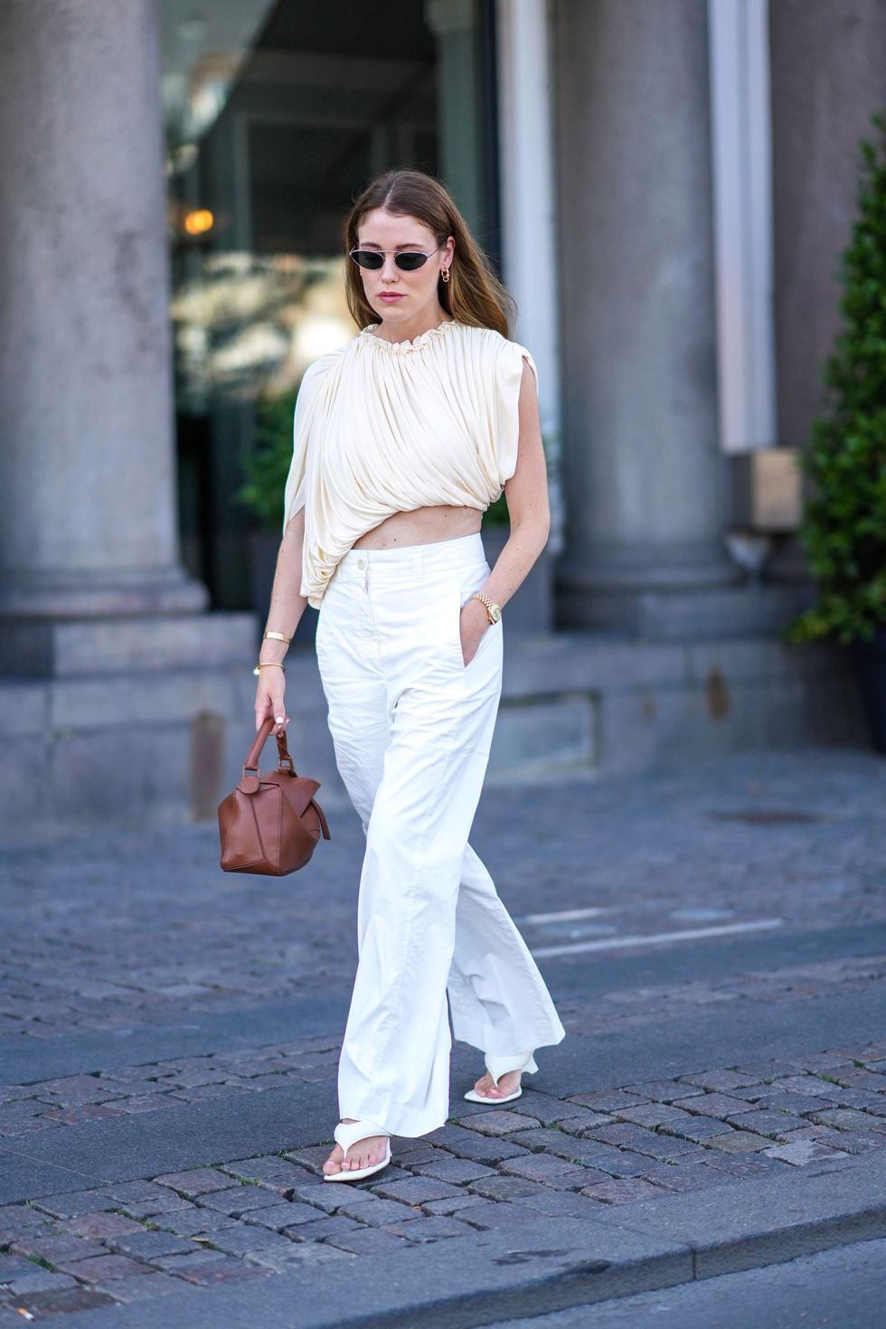 HOW TO STYLE WIDE LEG PANTS  CUTE SUMMER OUTFITS 