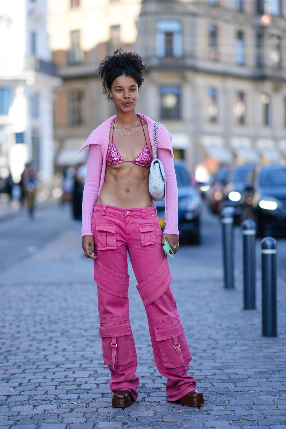 Dressy Pink Pants - Straight A Style  Hot pink pants, Pink pants outfit, Light  pink pants