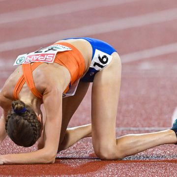 munchen, germany august 18 maureen koster of the netherlands competing in mens 1500m at the european championships munich 2022 at the olympiastadion on august 18, 2022 in munchen, germany photo by andy astfalckbsr agencygetty images