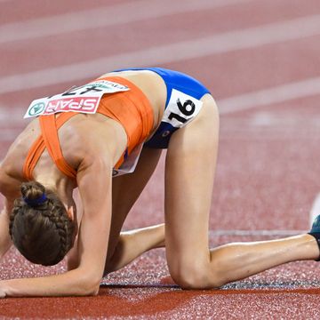 munchen, germany august 18 maureen koster of the netherlands competing in mens 1500m at the european championships munich 2022 at the olympiastadion on august 18, 2022 in munchen, germany photo by andy astfalckbsr agencygetty images