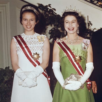 queen elizabeth ii and princess anne attend a function at the hotel imperial in vienna, during a state visit to austria, 7th may 1969. (photo by fox photos/hulton archive/getty images) queen elizabeth ii and princess anne attend a function at the hotel imperial in vienna, during a state visit to austria, 7th may 1969. (photo by fox photos/hulton archive/getty images)