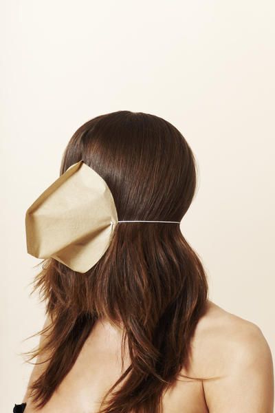 Brown, Hairstyle, Hair accessory, Style, Costume accessory, Long hair, Back, Headgear, Brown hair, Liver, 