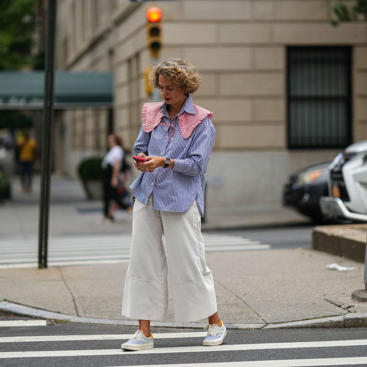 los pantalones culotte que aman las mujeres de 50 años