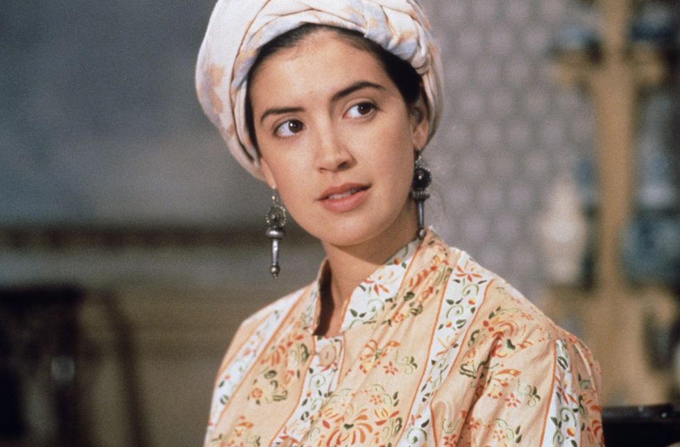 american actress phoebe cates in the film princess caraboo 1994