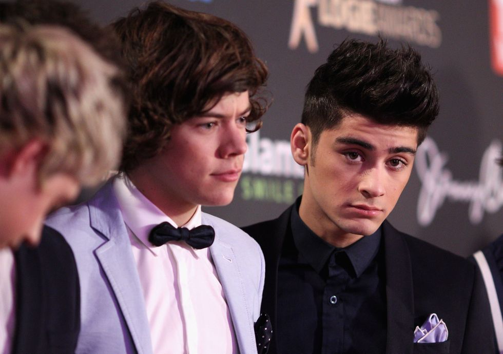 Zayn Malik just said something pretty shady about his time in 1D with Harry Styles