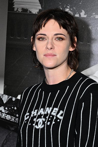 Paris, France October 04 Editorial use for non-editorial use only Please obtain approval from fashion house Kristen Stewart attends the Chanel womenswear SpringSummer 2023 show as part of Paris Fashion Week on October 04, 2022 in Stéphane Cardinal in Paris France photo by Corbiscorbis via Getty Images