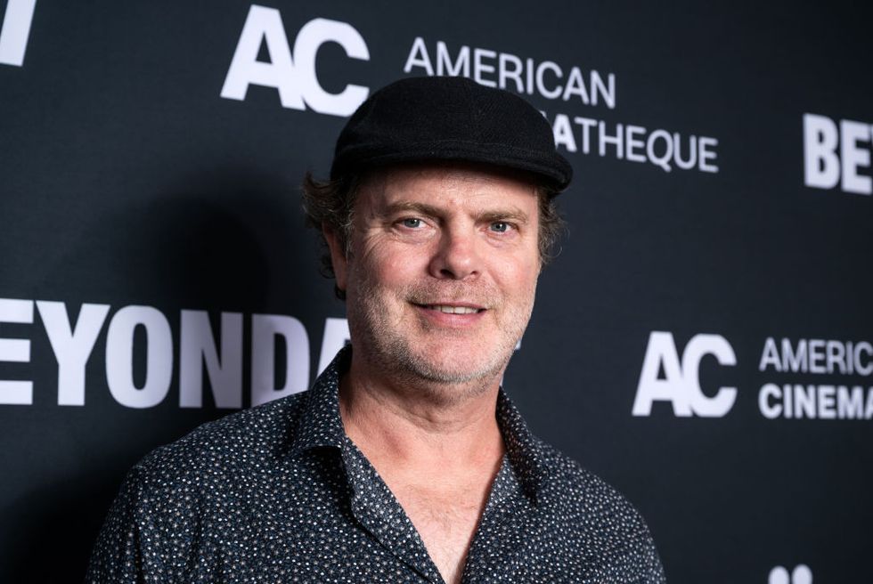 santa monica, california october 06 actor rainn wilson attends the 2022 beyond fest weird the al yankovic story screening at the aero theatre on october 06, 2022 in santa monica, california photo by amanda edwardsgetty images