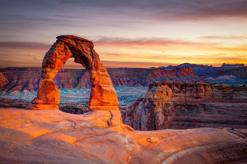 delicate arch, arches national park, ut