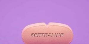 sertraline pill, conceptual image