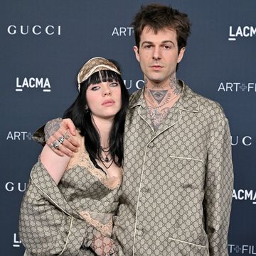 los angeles, california november 05 billie eilish and jesse rutherford attend the 11th annual lacma art film gala at los angeles county museum of art on november 05, 2022 in los angeles, california photo by axellebauer griffinfilmmagic