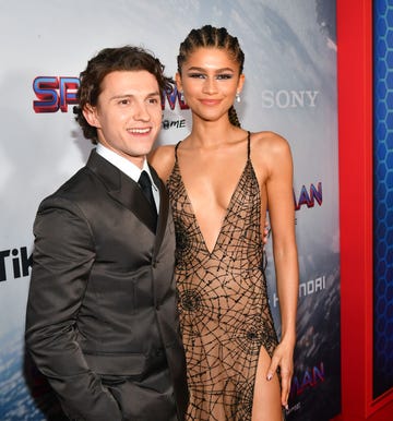 Premiere of 'Spider-Man: No Way Home' zendaya and tom holland