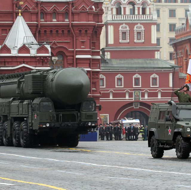 Russian Topol-M intercontinental ballistic missile.