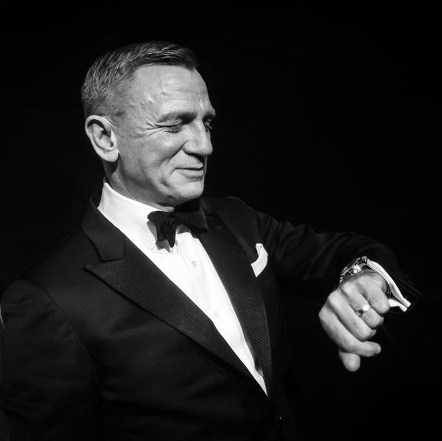 london, england november 23 editors note image has been converted to black and white daniel craig attends a special event hosted by omega to celebrate 60 years of james bond on november 23, 2022 in london, england photo by mike marslandgetty images for omega