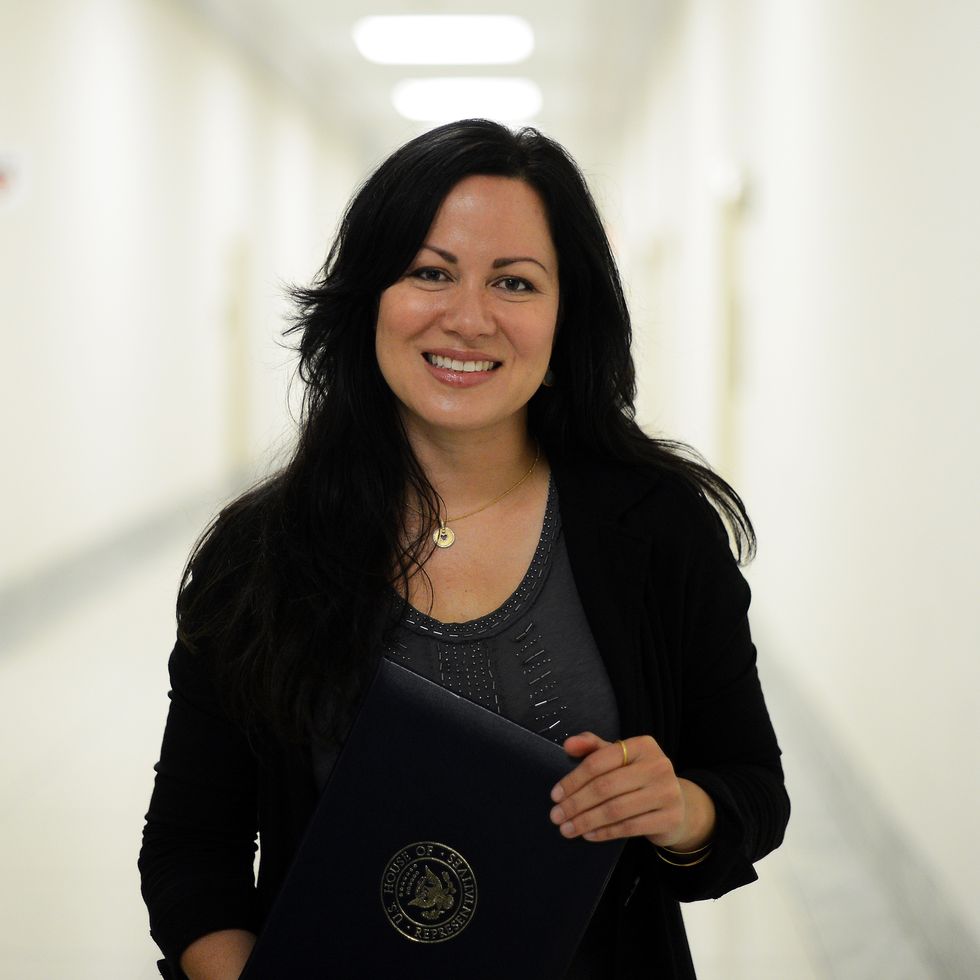shannon lee, daughter of late bruce lee, and president of the bruce lee foundation poses at the rayburn house office building on capitol hill in washington, dc, on may 17, 2012 bruce lee, who died july 20, 1973, is widely considered by many commentators, critics, media and other martial artists to be the most influential martial artist of the 20th century, and one of the biggest pop culture icons afp photojewel samad        photo credit should read jewel samadafpgettyimages
