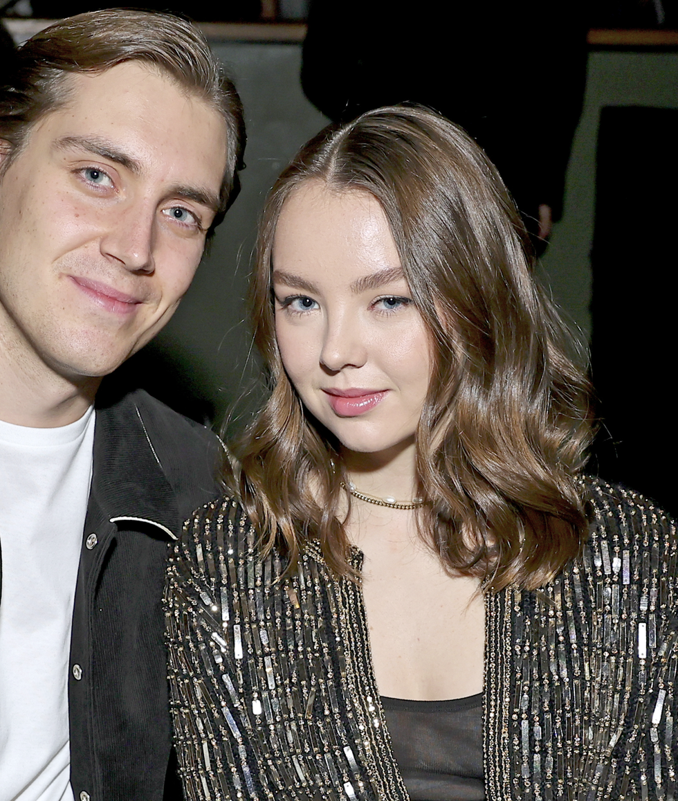 los angeles, california december 08 l r ben sylvester strautmann and princess alexandra of hanover attend celine at the wiltern on december 08, 2022 in los angeles, california photo by matt winkelmeyergetty images for celine
