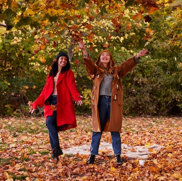 Amigas en otoño amigas en otoño