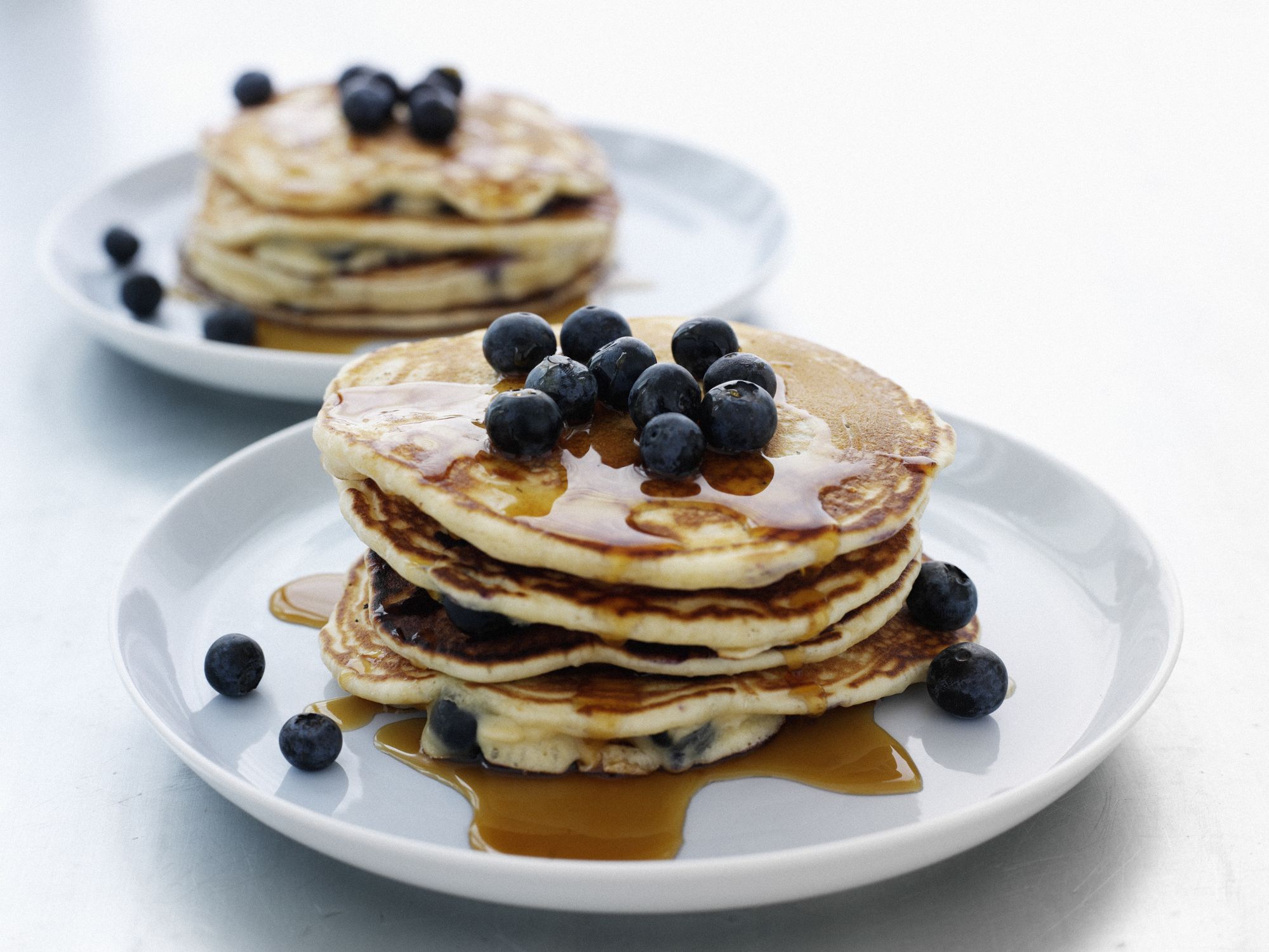 La ricetta dei pancakes con i mirtilli