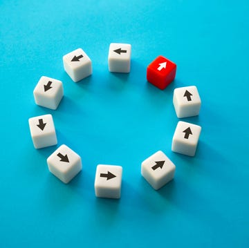 Get out of the mainstream, break the vicious circle. esci dalla zona di comfort, cambiare allenamento, cambiare obiettivo