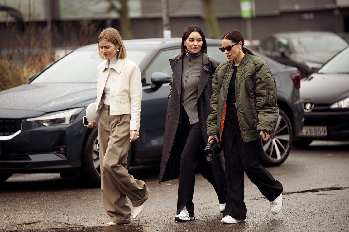 copenhagen, denmark january 31 guests arriving outside aeron during the copenhagen fashion week autumnwinter 2023 on january 31, 2023 in copenhagen, denmark photo by raimonda kulikauskienegetty images