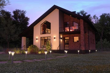luces de jardín