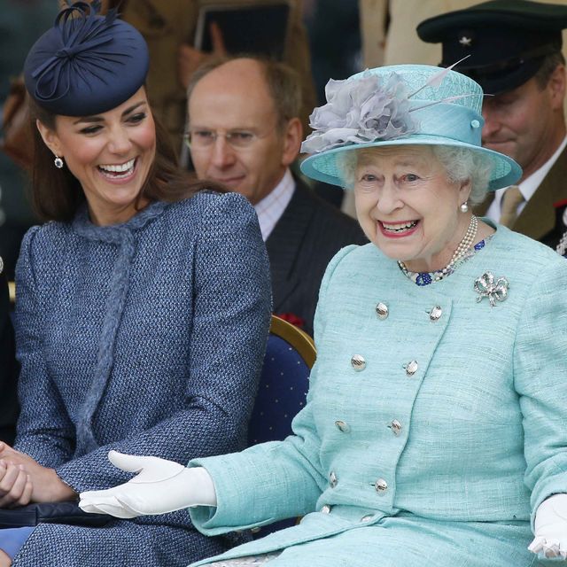 queen elizabeth laughing