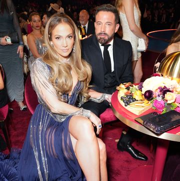 los angeles, california february 05 l r jennifer lopez and ben affleck attend the 65th grammy awards at cryptocom arena on february 05, 2023 in los angeles, california photo by kevin mazurgetty images for the recording academy
