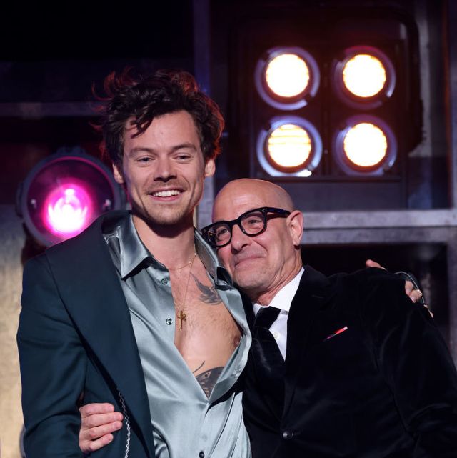 Stanley Tucci And Harry Styles' Bromance At The BRIT Awards Is Everything