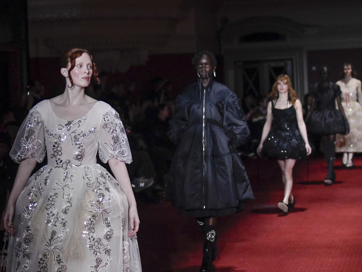 Sex and surrealism: Simone Rocha shines in guest spot for Jean Paul Gaultier  in Paris, Haute couture shows