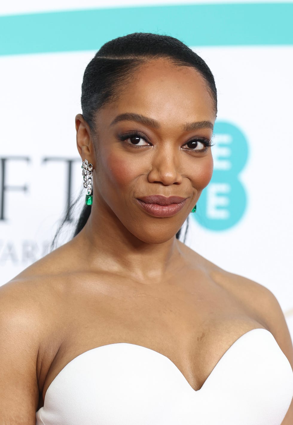london, england february 19: naomi ackie attends the ee bafta film awards 2023 at the royal festival hall on february 19, 2023 in london, england. (photo by mike marsland/wireimage)