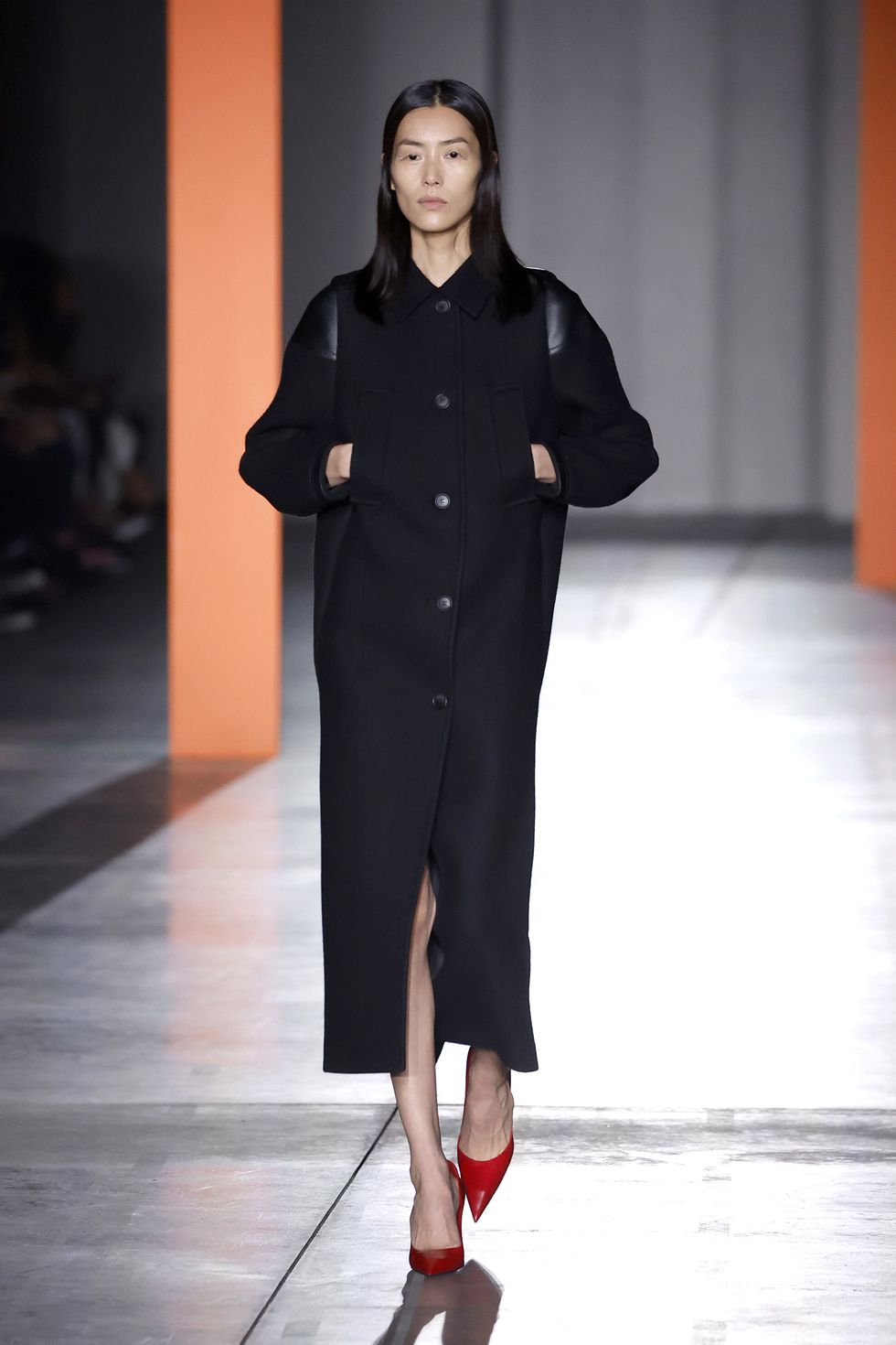 a model walks the runway at the prada fashion show during the milan fashion week womenswear fallwinter 20232024 on february 23, 2023 in milan, italy photo estrop by getty images