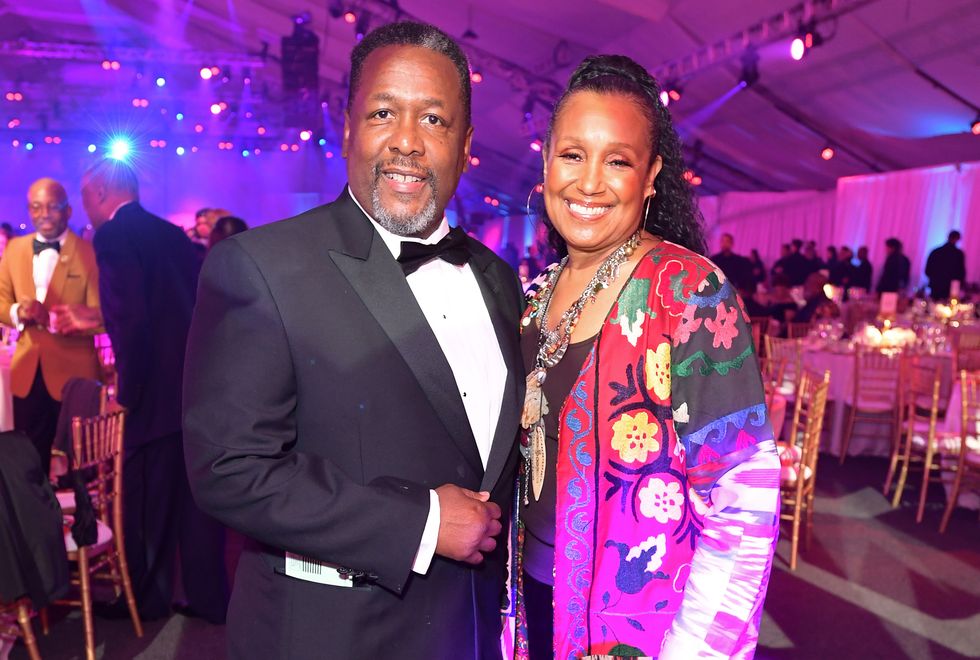 los angeles, california february 24 l r wendell pierce and debi young attend the 54th naacp image awards non televised categories program and dinner at la live on february 24, 2023 in los angeles, california photo by unique nicolegetty images for naacp