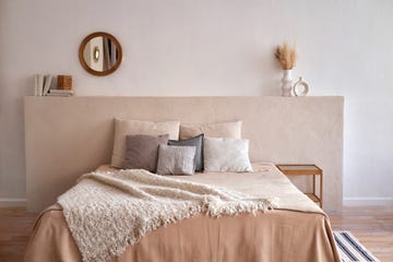 dormitorio de estilo rústico