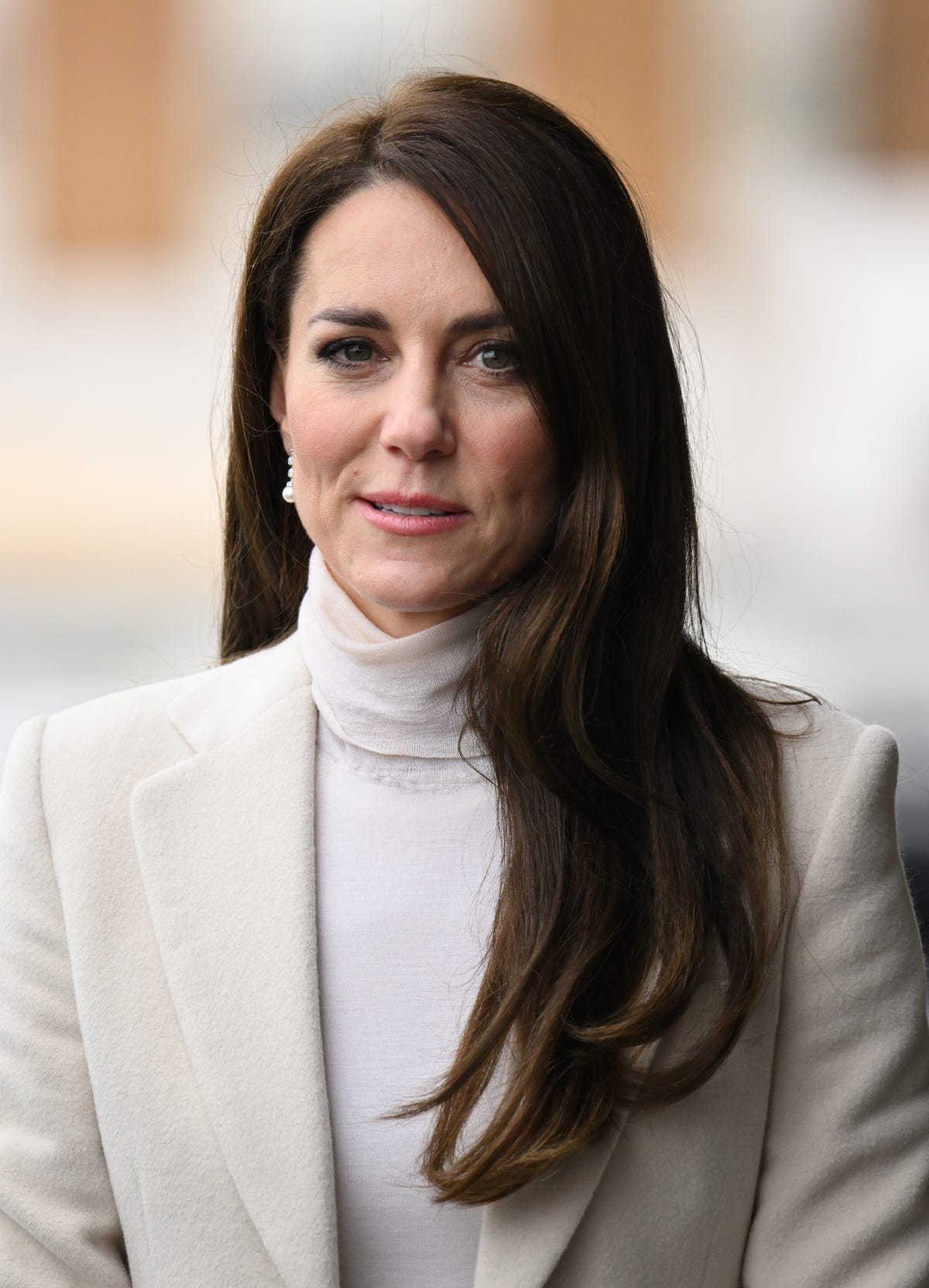 port talbot, wales february 28 catherine, princess of wales arrives at aberavon leisure fitness centre with prince william, prince of wales, to hear about how sport and exercise can support mental health and wellbeing during their visit to wales on february 28, 2023 in port talbot, wales the prince and princess of wales are visiting communities and mental health initiatives in south wales ahead of st davids day, which takes place on march 1 photo by karwai tangwireimage