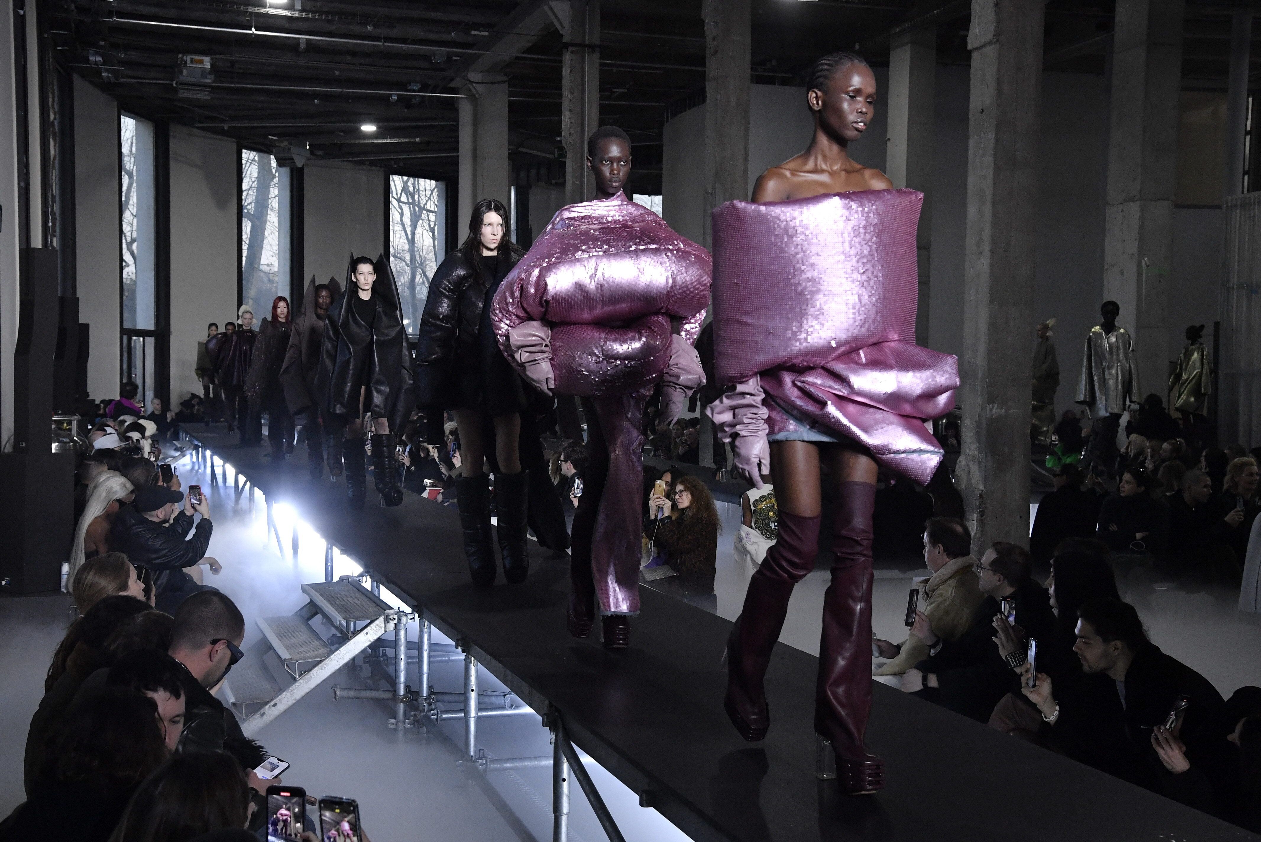 At Rick Owens, the Row, and Schiaparelli, Individuality Ruled for