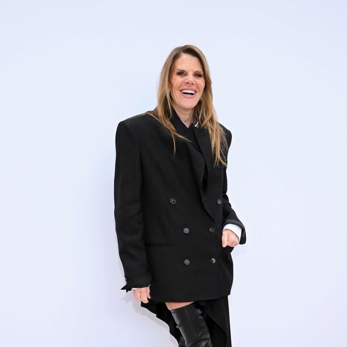 paris, france march 06 editorial use only for non editorial use please seek approval from fashion house anna dello russo attends the stella mccartney womenswear fall winter 2023 2024 show as part of paris fashion week on march 06, 2023 in paris, france photo by stephane cardinale corbiscorbis via getty images