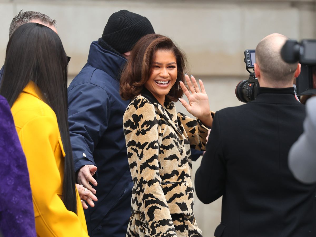 Look of the Week: Zendaya steals the show at Louis Vuitton in head-to-toe  tiger print