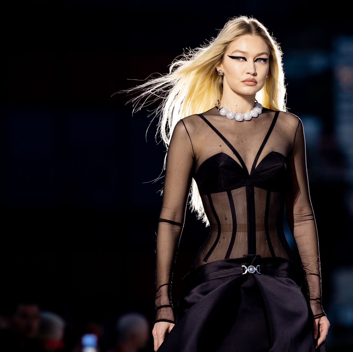 Everything to know about Versace's LA A/W23 runway show