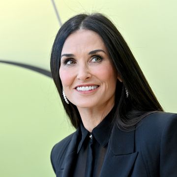 west hollywood, california march 09 demi moore attends the versace fw23 show at pacific design center on march 09, 2023 in west hollywood, california photo by axellebauer griffinfilmmagic