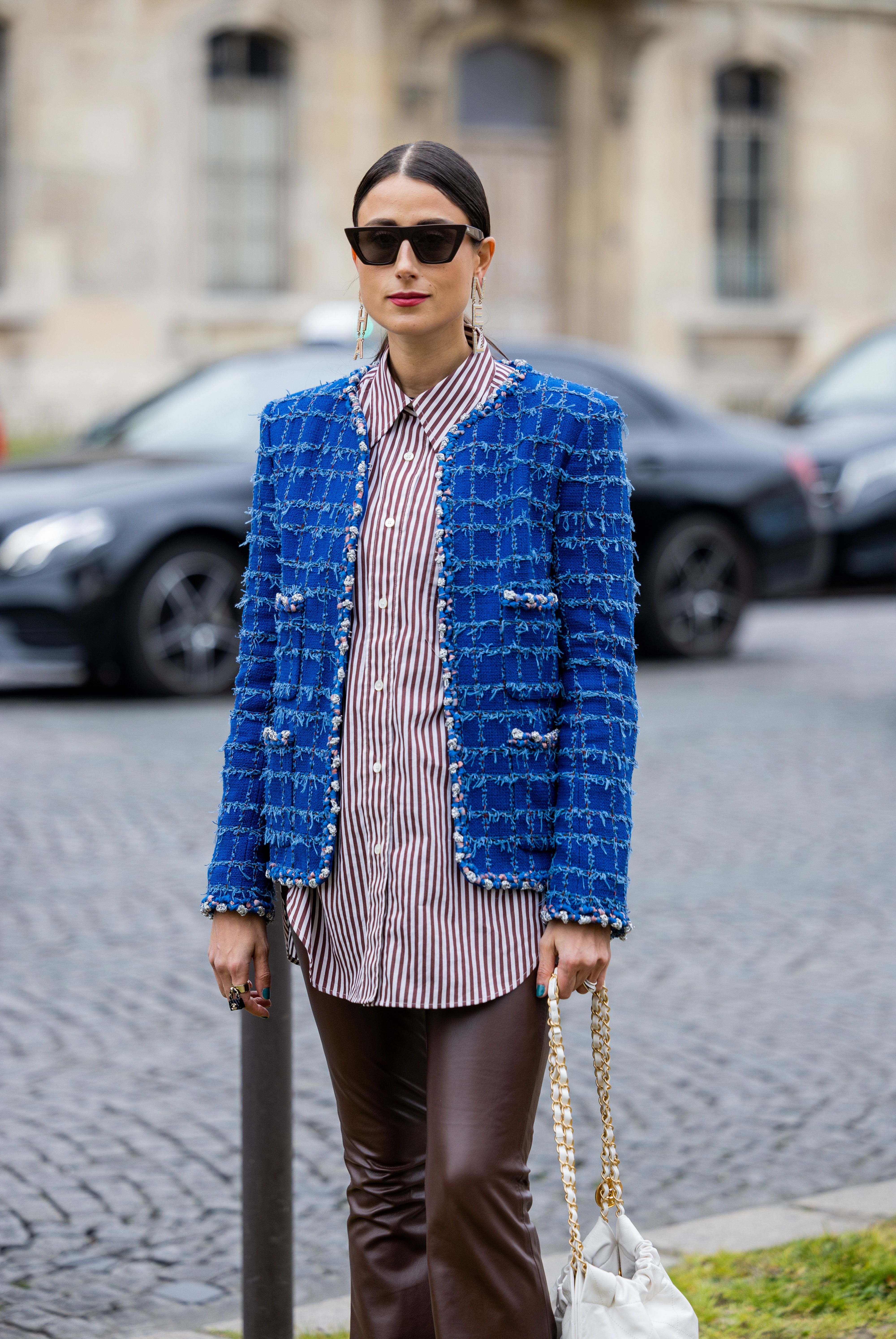 10 looks de inspiración para combinar la chaqueta de tweed y ser la más  estilosa
