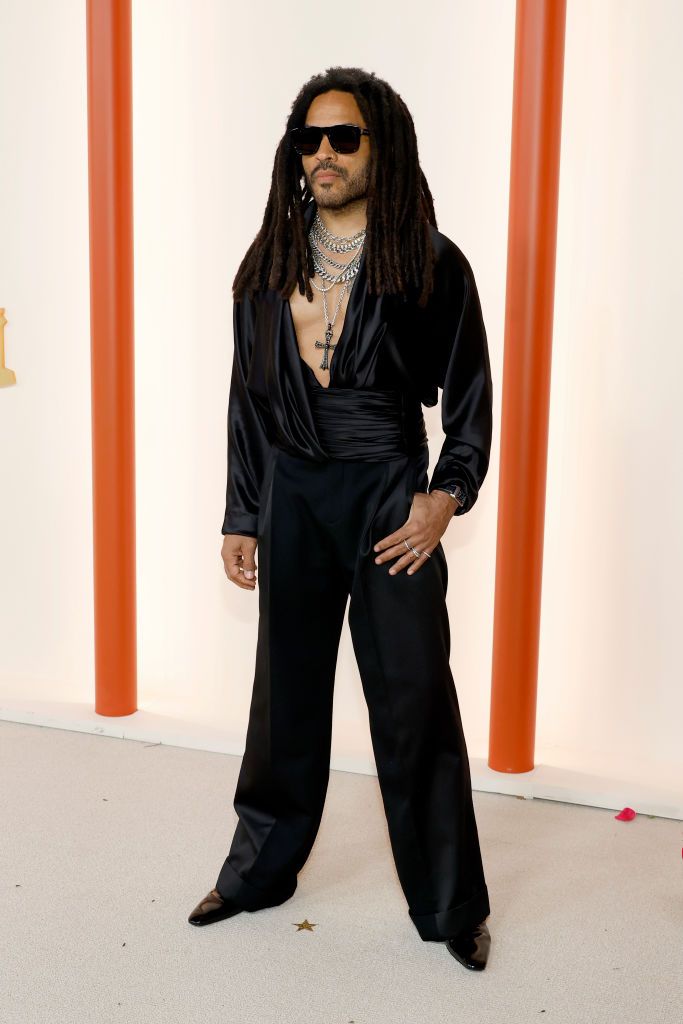 hollywood, california march 12 lenny kravitz attends the 95th annual academy awards on march 12, 2023 in hollywood, california photo by mike coppolagetty images