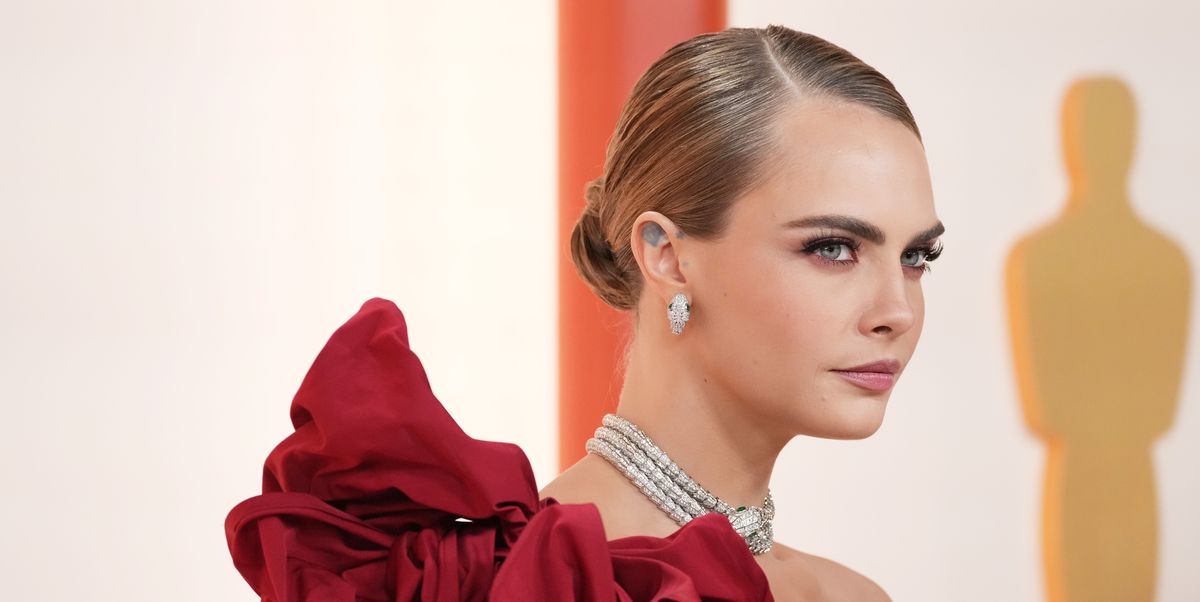 hollywood, california march 12 cara delevingne attends the 95th annual academy awards on march 12, 2023 in hollywood, california photo by kevin mazurgetty images