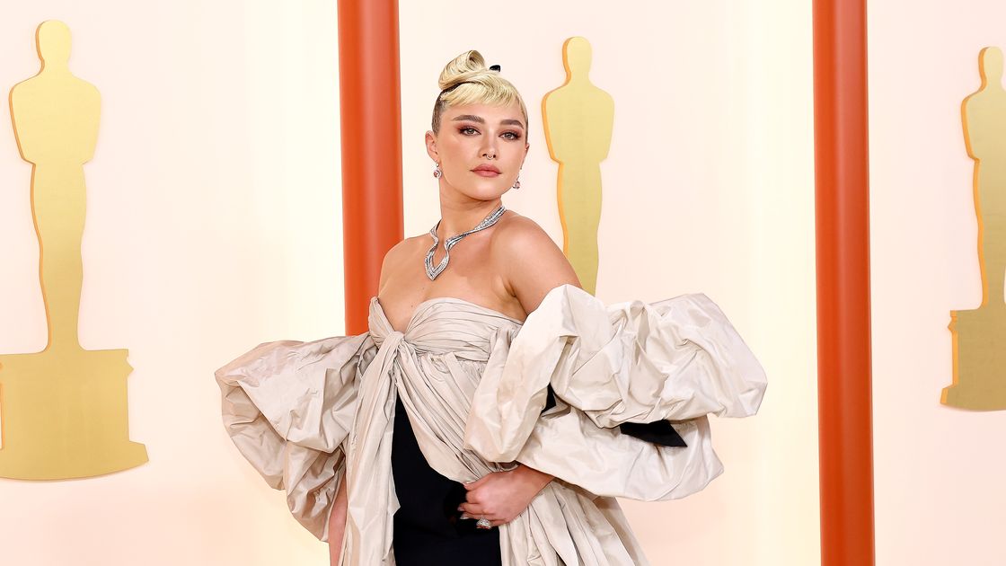 preview for Florence Pugh at the 2023 Oscars