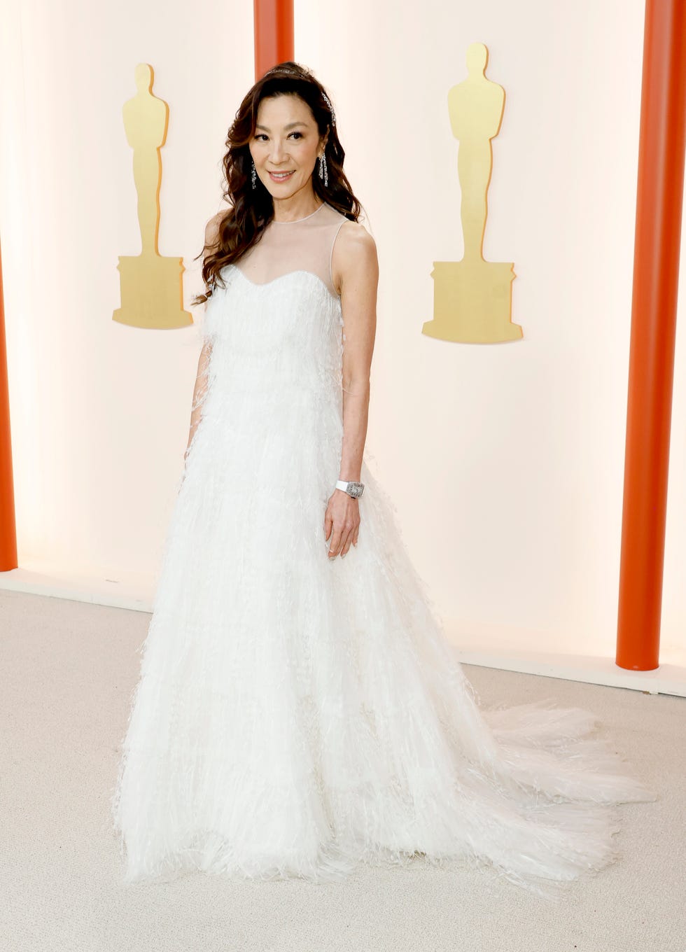 hollywood, california march 12 michelle yeoh attends the 95th annual academy awards on march 12, 2023 in hollywood, california photo by mike coppolagetty images