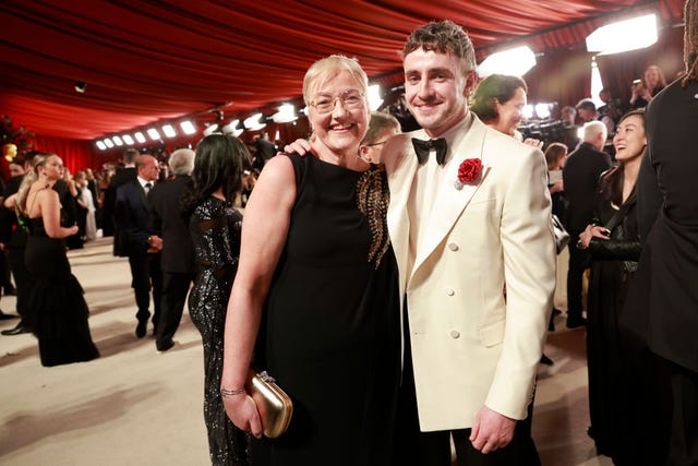 hollywood, california march 12 l r dearbhla mescal and paul mescal attend the 95th annual academy awards on march 12, 2023 in hollywood, california photo by emma mcintyregetty images