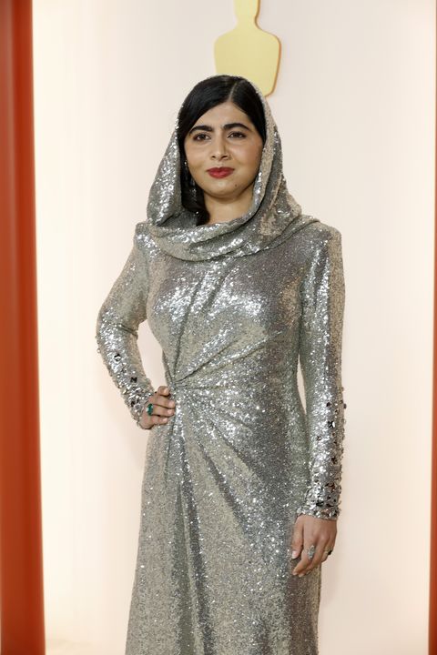 hollywood, california march 12 malala yousafzai attends the 95th annual academy awards on march 12, 2023 in hollywood, california photo by mike coppolagetty images