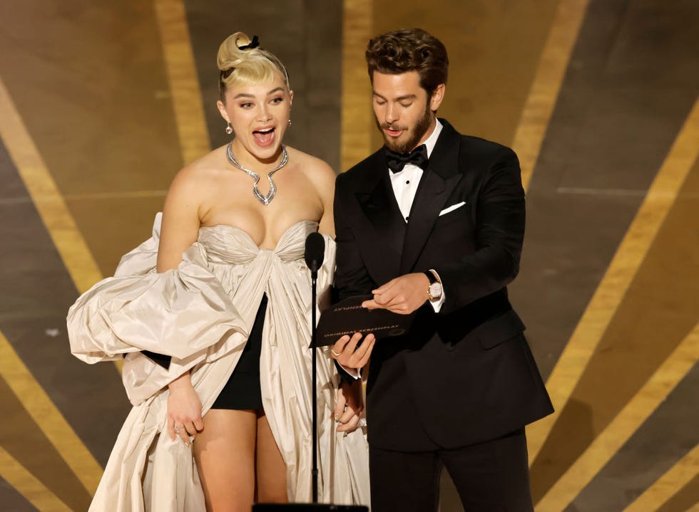 florence pugh and andrew garfield 95th annual academy awards