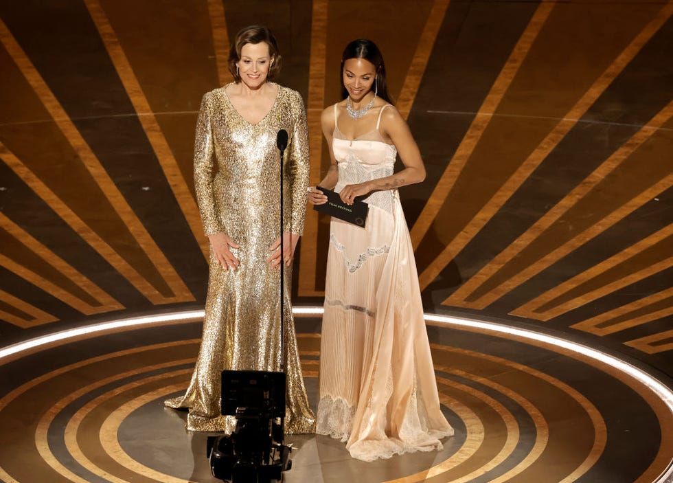 sigourney weaver oscars afterparty look